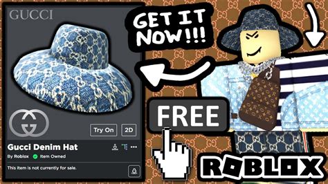 how to get the gucci hat in roblox|free Gucci garden hats.